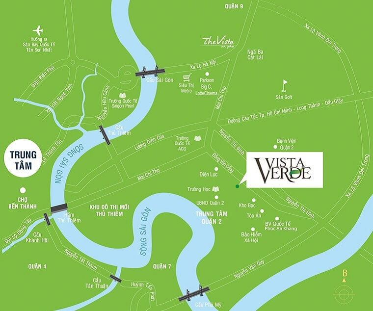 Vị trí Vista Verde
