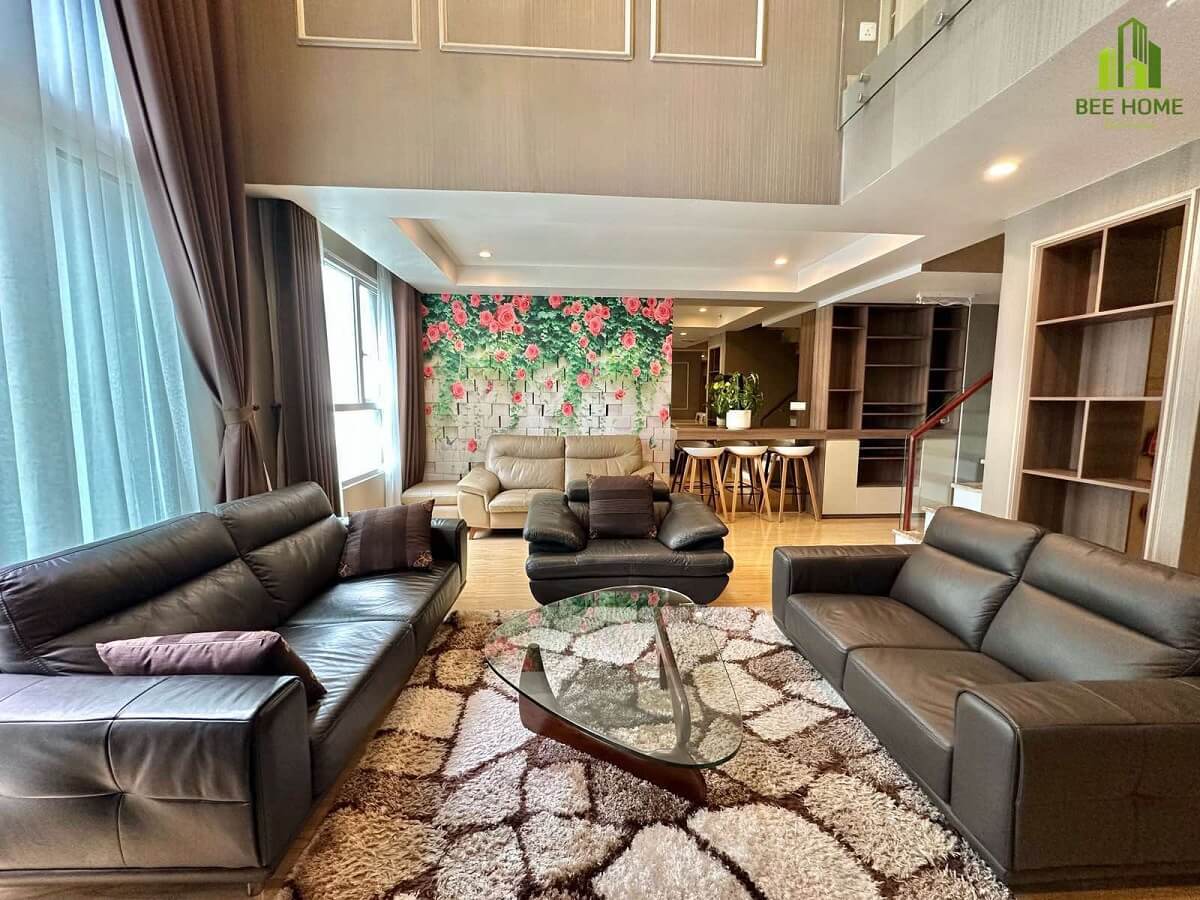 cho thuê duplex 3 phòng ngủ vista verde